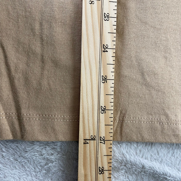 True Religion Mens Graphic Tee Tshirt XL Tan Guitar Budha Hipster Streetwear NWT - Picture 7 of 7